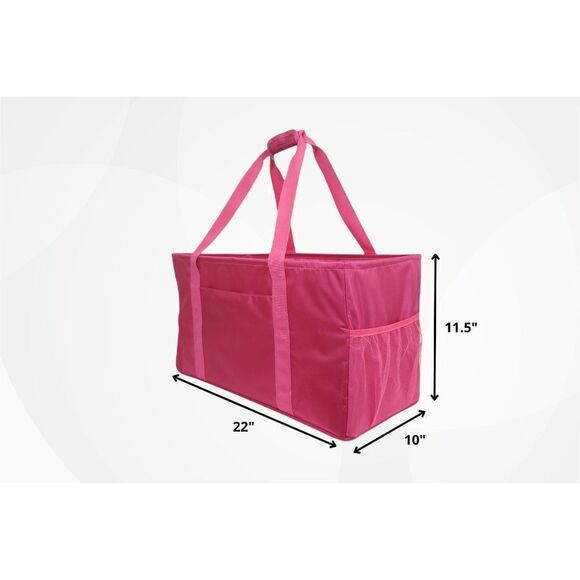 Multipurpose Utility Tote - Fuchsia - Picture 2 of 16